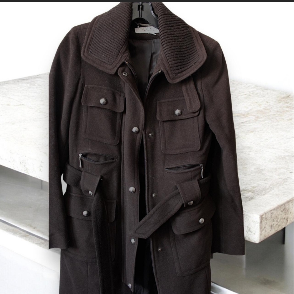 Brown coat